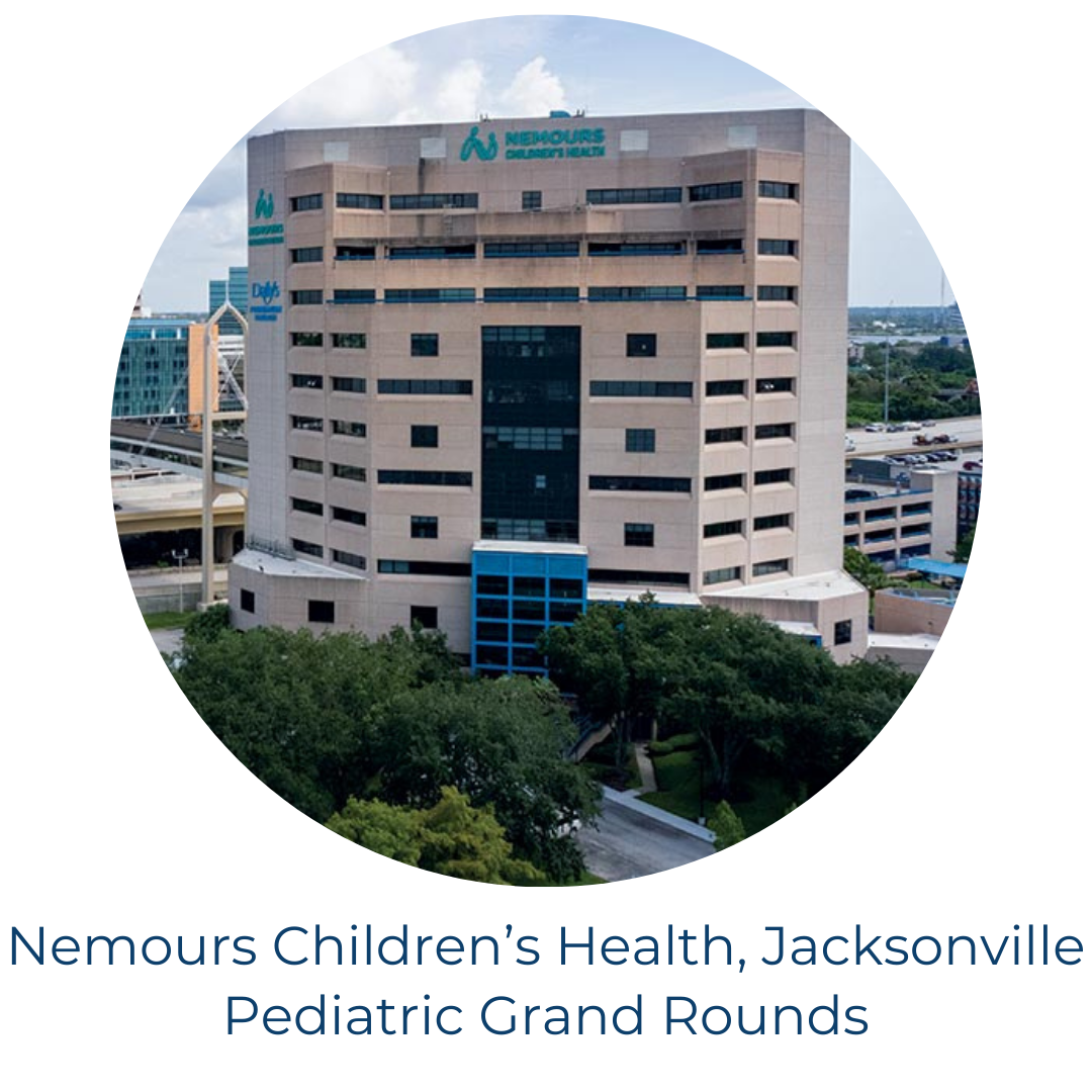 Pediatric Grand Rounds Schedule | Nemours Children's Health CE